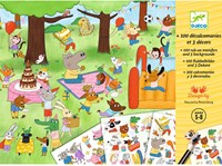 Djeco LES PETITS CADEAUX DES GRANDS - DECALCOMANIES C'est la fête! - FSC MIX