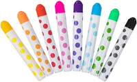 Tiger Tribe dot markers - creative marker set 8 pieces-3