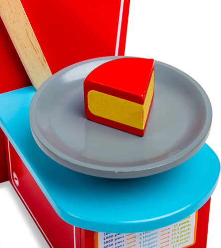 BigJigs wooden toy Edam cheese - play cheese for children-2