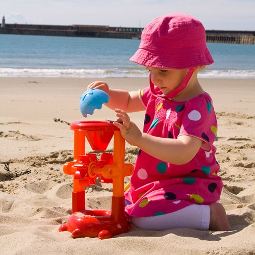 Gowi Turtle sand and water mill toy for beach and bath-2