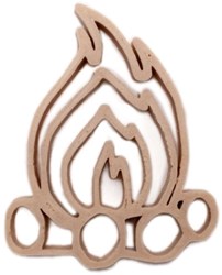 Grennn campfire cutter - aluminium toy cutter for clay and dough