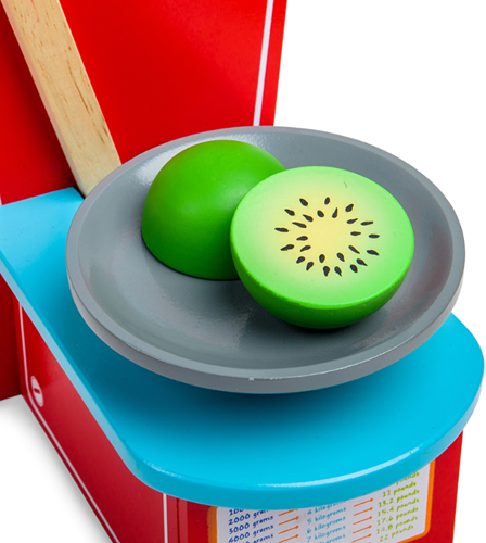 BigJigs wooden toy kiwi - fruit for play kitchen-2