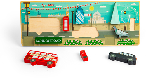 Bigjigs Toys London Chunky Puzzle-2
