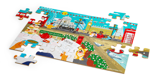 Bigjigs Toys London City Floor Puzzle-2