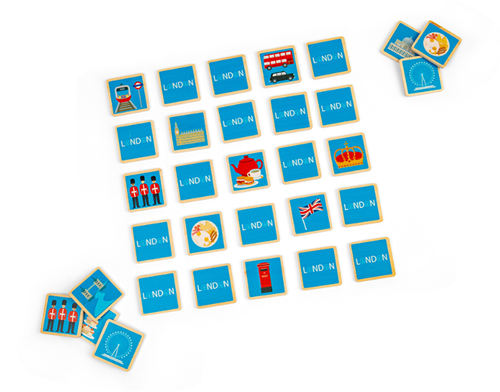 Bigjigs Toys London Memory Game-2