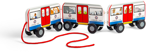 Bigjigs Toys London Pull Along Tube-2