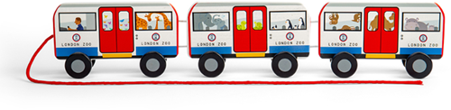 Bigjigs Toys London Pull Along Tube-3