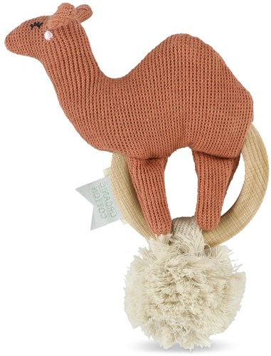Trixie teether - organic cotton baby toy camel-2