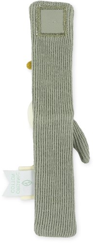 Trixie baby wrist rattle toy - Heron - organic cotton-2