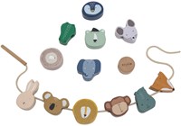Trixie Wooden Animal Lacing Beads - Educational wooden toy with animals-2