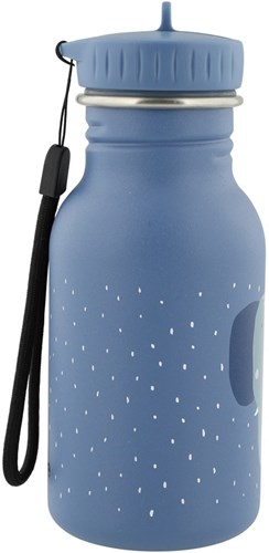 Trixie isothermal water bottle - kids stainless steel 350ml Mrs. Elephant blue-2