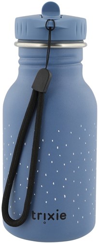 Trixie isothermal water bottle - kids stainless steel 350ml Mrs. Elephant blue-3