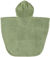 Trixie kids bath poncho green organic cotton - Aura Dino-2