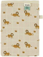 Trixie baby washcloths yellow 3-pack - soft tetra mix Lively Lion-2