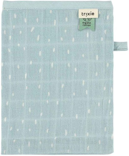 Trixie baby washcloths blue - Tetra 3-pack Enchanting Elephant set-3