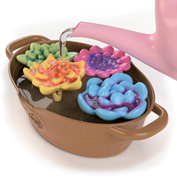 Green Toys Rainbow Bloom - Colour-Changing Activity Set (Pink)-2