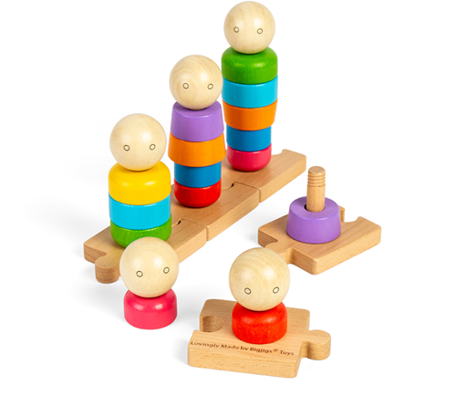Bigjigs Toys Rainbow Family-2