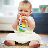 Green Toys rattle keys baby sustainable toy-2
