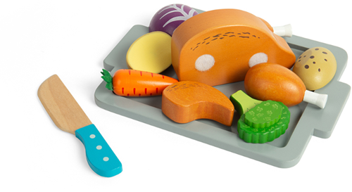Bigjigs Toys Roast Dinner Set-2