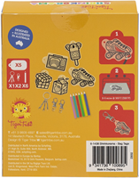 Tiger Tribe creative craft set bag tags for kids-2