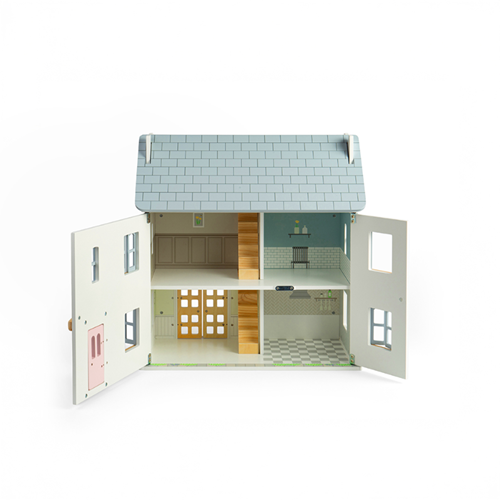Bigjigs Toys Summer Cottage Doll's House-2