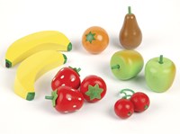 Tidlo wooden toy fruit salad set in crate - play kitchen-3