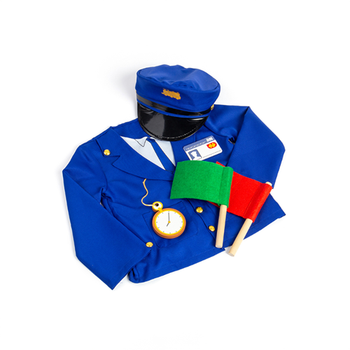Bigjigs Toys Train Conductor Dress Up-2