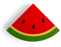 BigJigs toy watermelon wooden fruit for children-3