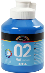 Creativ Company acrylic paint blue 500 ml - kids paint matte