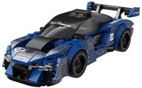 CaDA building set sports car Night Flash 162 pieces scale 1:32 blue
