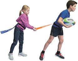 Spordas rugby set - Flag Rugby starter set with balls and flags