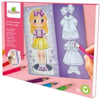 Sycomore fashion drawing and sticker set creative toy for kids