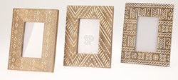 Home & Styling photo frame mango wood brown 21x26cm decoration