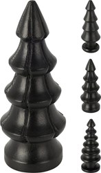Home & Styling Christmas tree mango wood black 15 cm decoration