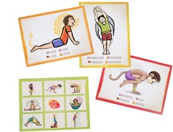 PedaYoga yoga activity cards for kids - educational toy