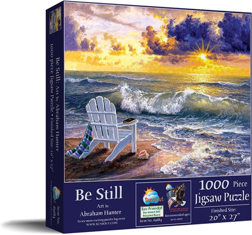 SunsOut puzzle Abraham Hunter - Be Still - 1000 pieces animals-2