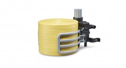 Bruder Bale grab with 1 round hay bale (02332)