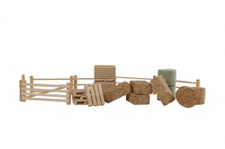 Kids GLOBE farm accessory set 19 pieces 1:32 toy set