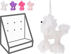 Home & Styling Christmas hanger plush poodle 12cm Christmas tree decoration