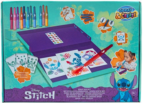 van der Meulen Stitch spray pen set creative craft box