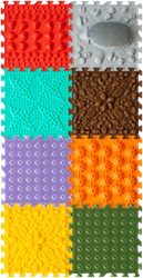 Ortoto Sensory Massage Puzzle Mats Grass box 8 pieces