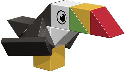 Ainstein educational toy Bird of paradise - colorful cardboard game for kids