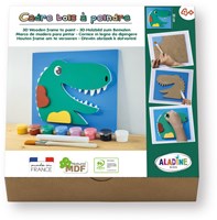 Aladine 3D painting craft set - Dino - creative toy for kids