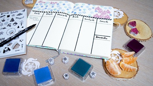 Aladine Aladine Stampo Bullet Journal Stempels A5 Zomer
