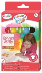 Aladine textile blow pens Magic Air set for kids - creative markers