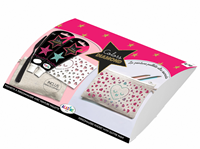 Aladine craft set pencil case decorating - Diamond Box Heart glitter DIY