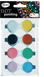 Aladine dot painting set - 8 colors creative paint for kids