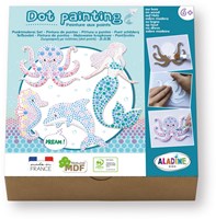 Aladine Dot Painting Set - Mermaid painting creative toy