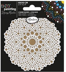 Aladine painting Mandala dot art set 10 cm creative toy