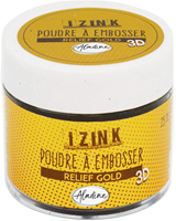 Aladine embossing powder gold 25 ml - creative crafting and stamping